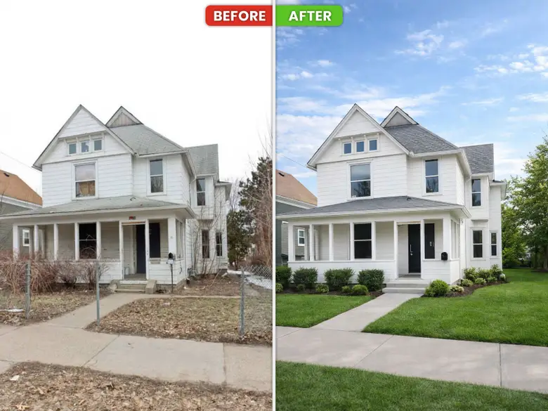 Real estate photo enhancement project